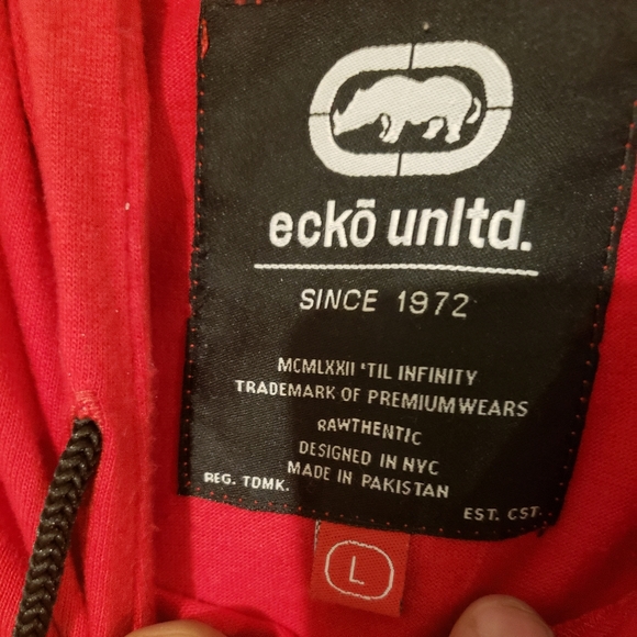 Ecko long sleeve shirt with hoodie - Picture 4 of 4